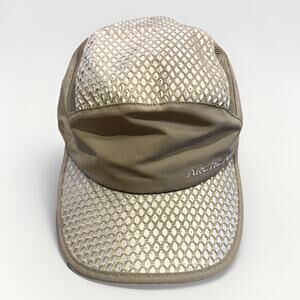 Arctic Air Men Gray Adjustable Strapback Hat One Size Mesh Cap